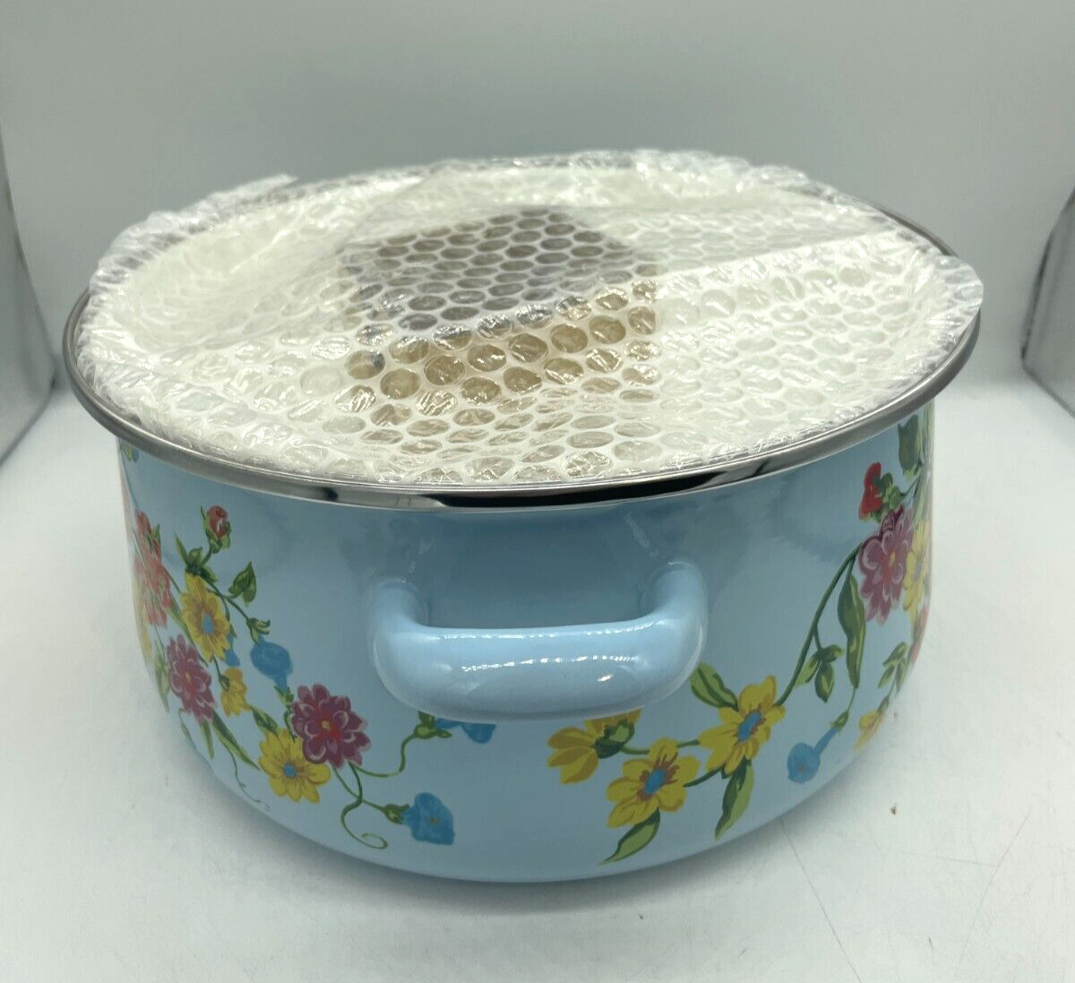 The Pioneer Woman Sweet Rose Home Quart Enamel Steel Floral