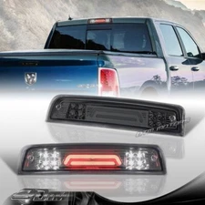 For 11-17 Ram 1500 2500 3500 Smoke Lens LED 3RD Third Brake Light W/Cargo Lamp