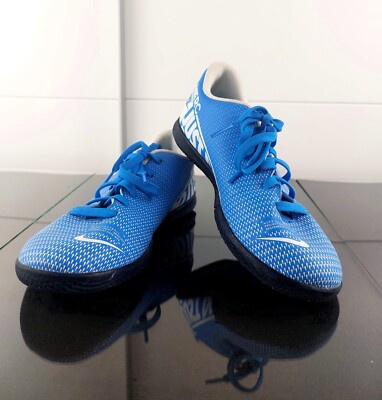 Nike Fußballschuh JR VAPOR 13 CLUB IC !Top Zustand! blau Jungen HallenschuheNr37