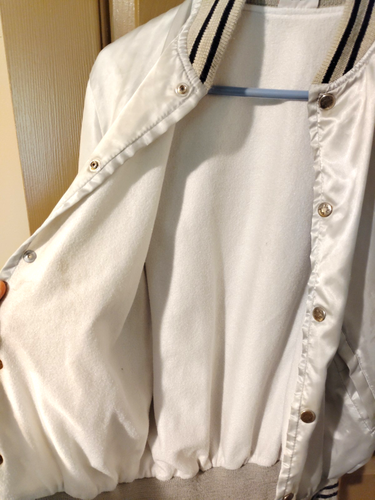 RARE Vintage 70s Bob Seger Silver Bullet Band satin bomber Promo Sz M Birdie - Picture 3 of 14