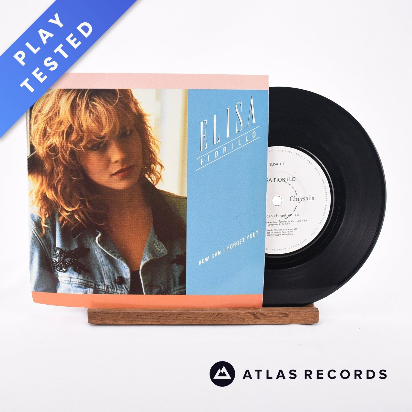 Elisa Fiorillo - How Can I Forget You - 7"" Vinyl Record - VG+/VG+