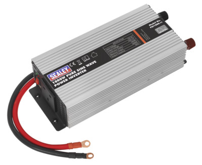 Sealey PSI1000 Wechselrichter reine Sinuswelle 1000 W 12 V DC - 230 V 50 Hz
