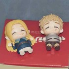 Juego de 2 piezas de mazmorra Meshi Marsilla Laios Touden Q Ver figura estatua modelo magnético