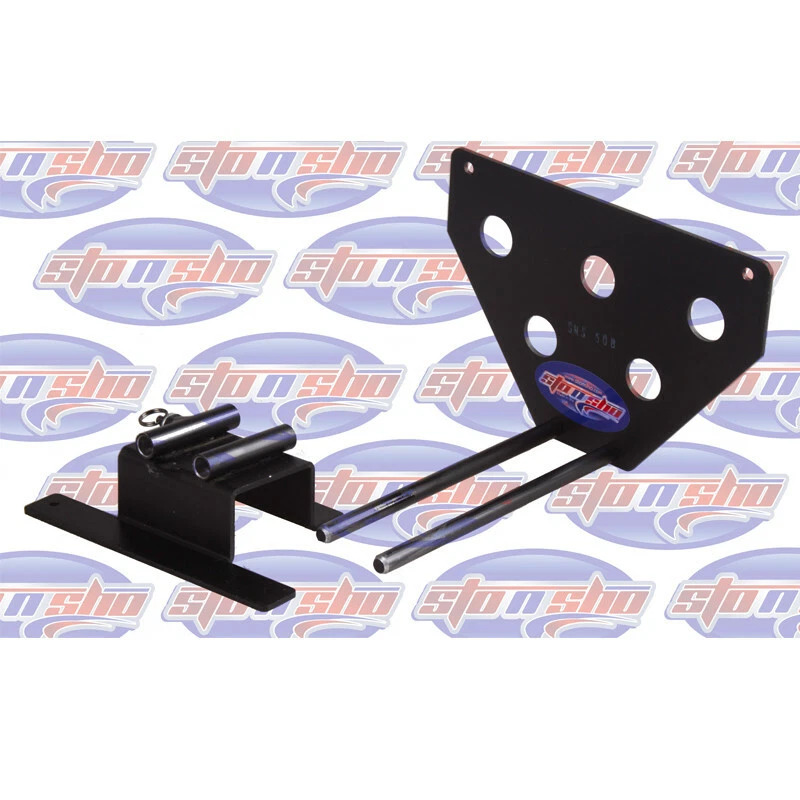 STO N SHO | Soporte de matrícula de liberación rápida para Porsche Boxster 14-16 SNS82 Foto 4 de 4