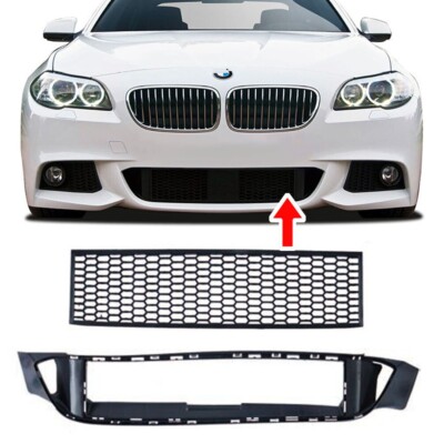 Front Lower Grille fit for BMW F10 F11 M-Sport Front Bumper Center Grille 11-16