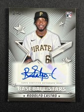 2022 Topps Series 1 Rodolfo Castro BSA-RC Rookie Black Stars Auto SP /199