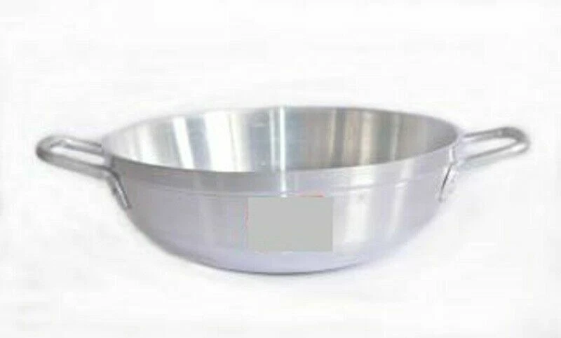 Bonton Aluminium kadai Cooking Wok kadhai pot and pan Cookware Kadai 3 Liter