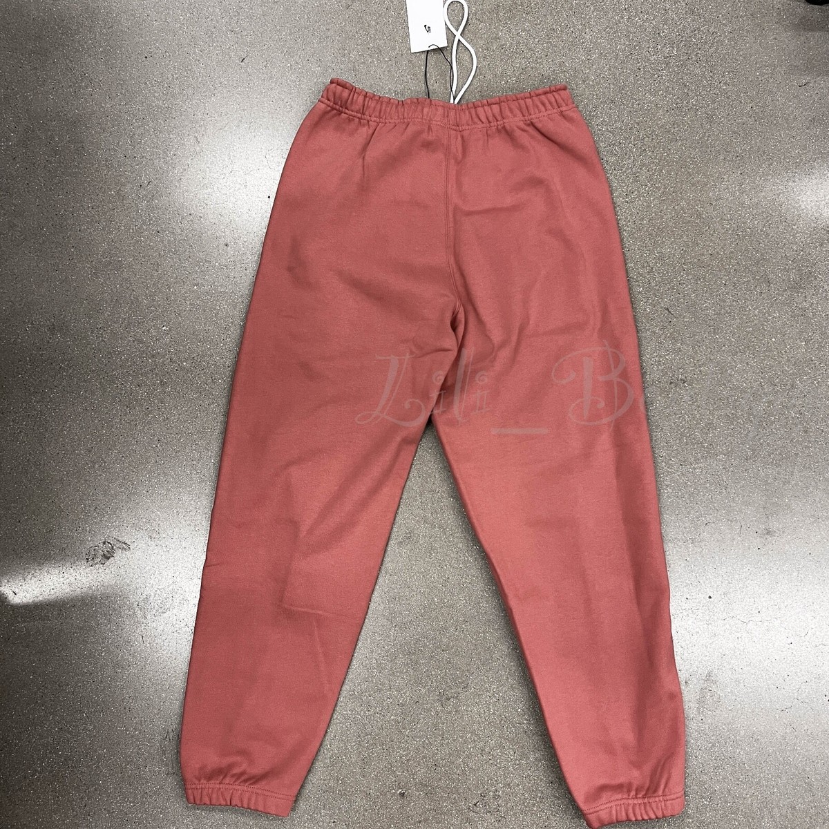 NWT Nike Solo Swoosh CW5460-691 Men Fleece Pants Loose Fit Canyon