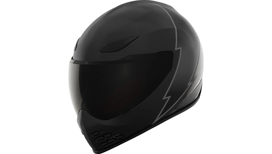 Icon Size M Black Motorcycle & Powersports Helmets for sale | eBay