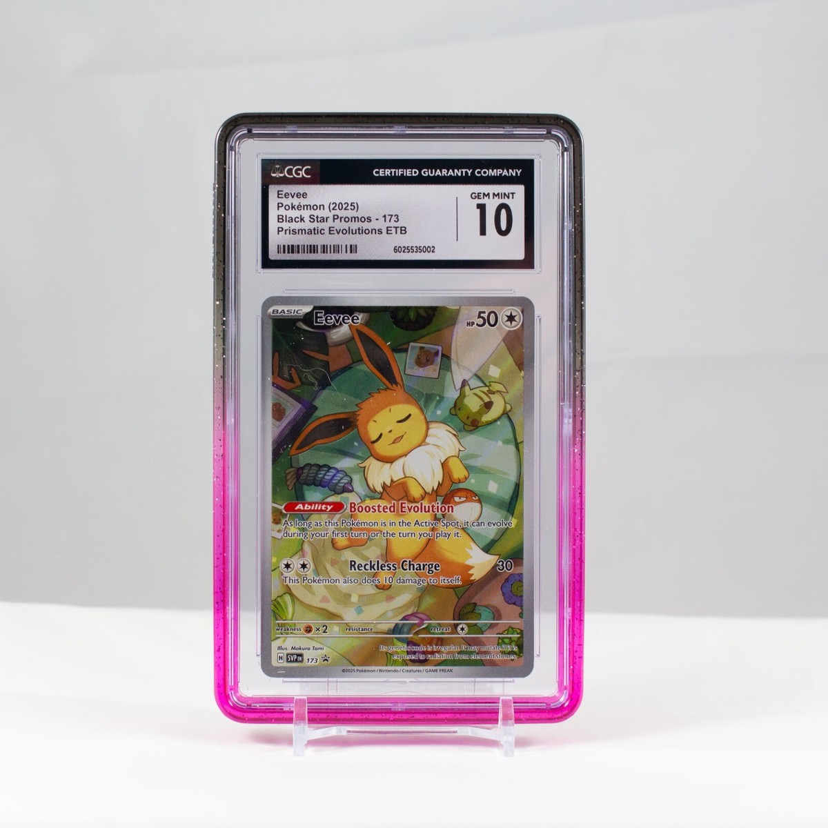 Pokemon Eevee 173 Black Star Promo 2025 Prismatic Evolutions ETB