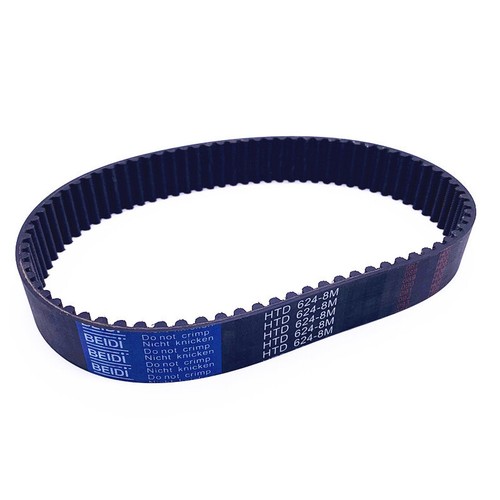8M 8mm Pitch 25mm Width Closed Loop Synchronous HTD Timing Belt 264-992mm Lenght - Picture 4 of 4