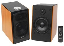  2 Speaker Home Theater System For Sony HDTV Television TV - Wood Finish