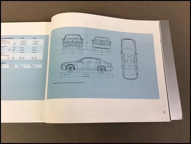 2002 2003 BMW 745i 745Li 124-page Original Car Sales Brochure Catalog - 7-Series Foto 2 de 4
