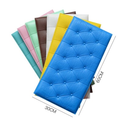 Self-Adhesive 3D Wall Sticker-Thickened Tatami -Anti-Collision Wall Mat Pad