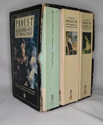 Marcel Proust: Remembrance Of Things Past Vol 1-3 Box Set