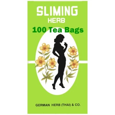 HERBE MINCEUR 100 Sliming Thé Herb Sachets de Minceur Détox Laxatif Perte de Poids