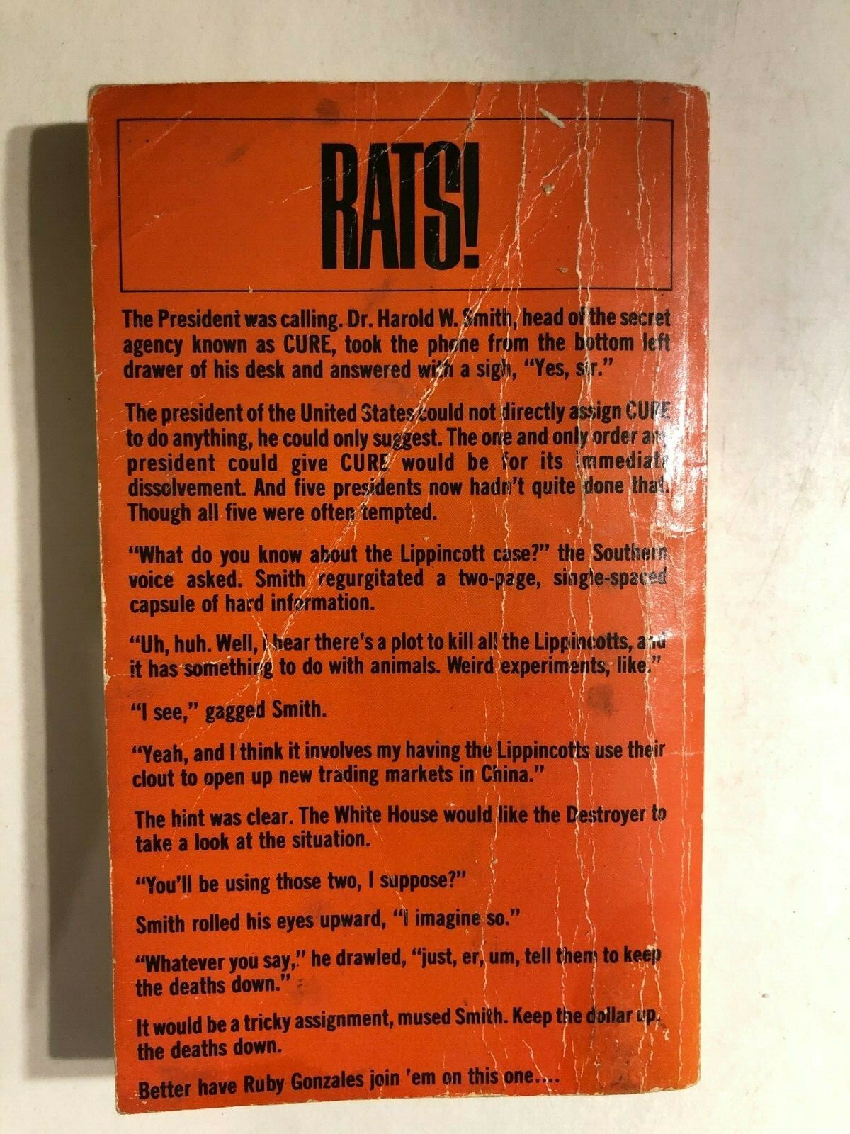 DESTROYER 37 Bottom Line by Richard Sapir & Warren Murphy (1979