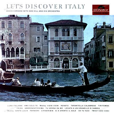 Vasco Cordoni - Let's Discover Italy LP 1964 (VG/VG) .