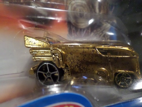 2015 HOT WHEELS STAR WARS VW BUS & BUBBLE TOP HOT ROD HW HOTWHEELS R2 D2 & C-3PO - Picture 3 of 3