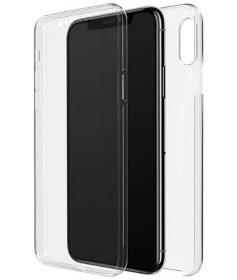 Black Rock 360° Case für Apple iPhone XR Full Cover Schutzhülle TPU Tasche 284