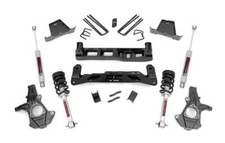 Rough Country 7.5 Lift Kit N3 Strutsshocks For 07-13 Silverado Sierra 1500 2wd
