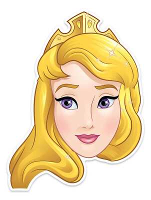 Aurora Maske Offiziell Disney Prinzessin Kinder 2D Karten Party Dornröschen
