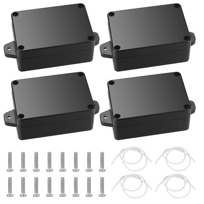 Project Box 4pcs Junction Boxes Ip65 Waterproof Electrical Boxes Abs Plastic Dus