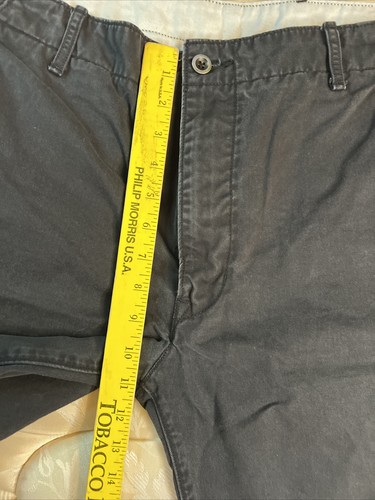 Levi’s Men’s Black Shorts Size 38 Twill Lightweight 10 To 11 L - Picture 4 of 18