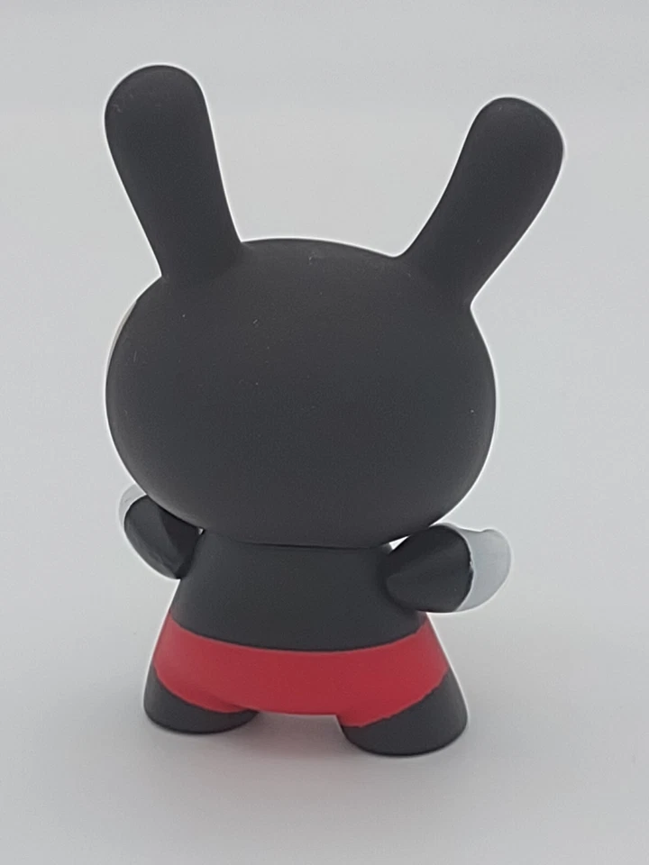Kidrobot 2012 Dunny Apocalypse Ron English Mickey Grin 3" Vinyl Figure 1/16 - Image 4 of 4