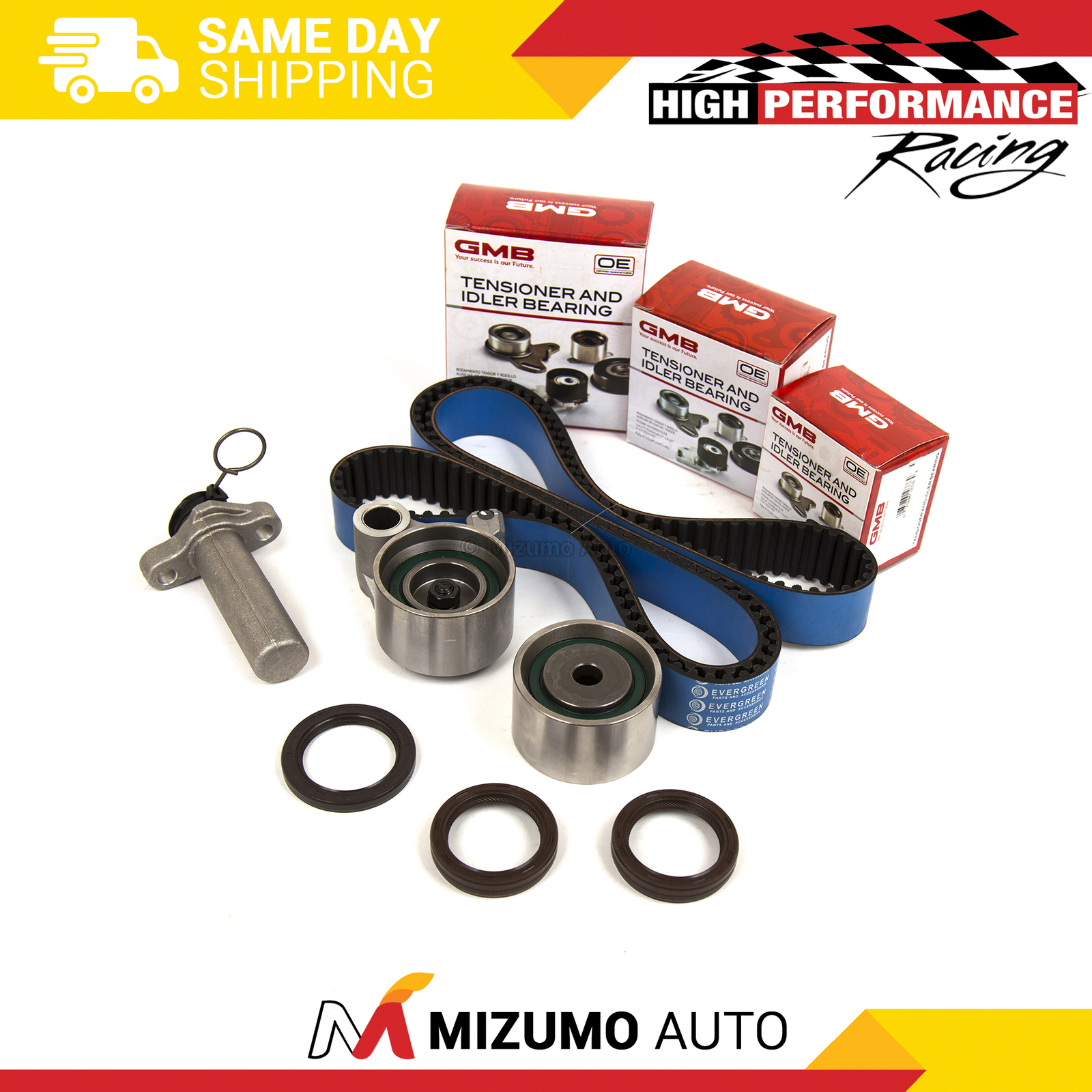 Timing Belt Kit Hydraulic Tensioner Fit 9504 Toyota Avalon Lexus ES300