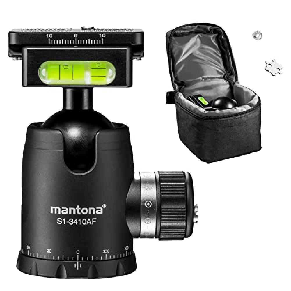 (TG. Fortress 34 (10 kg)) Testa A Sfera Mantona Fortress Con Sfera Da 34 Mm I Fu