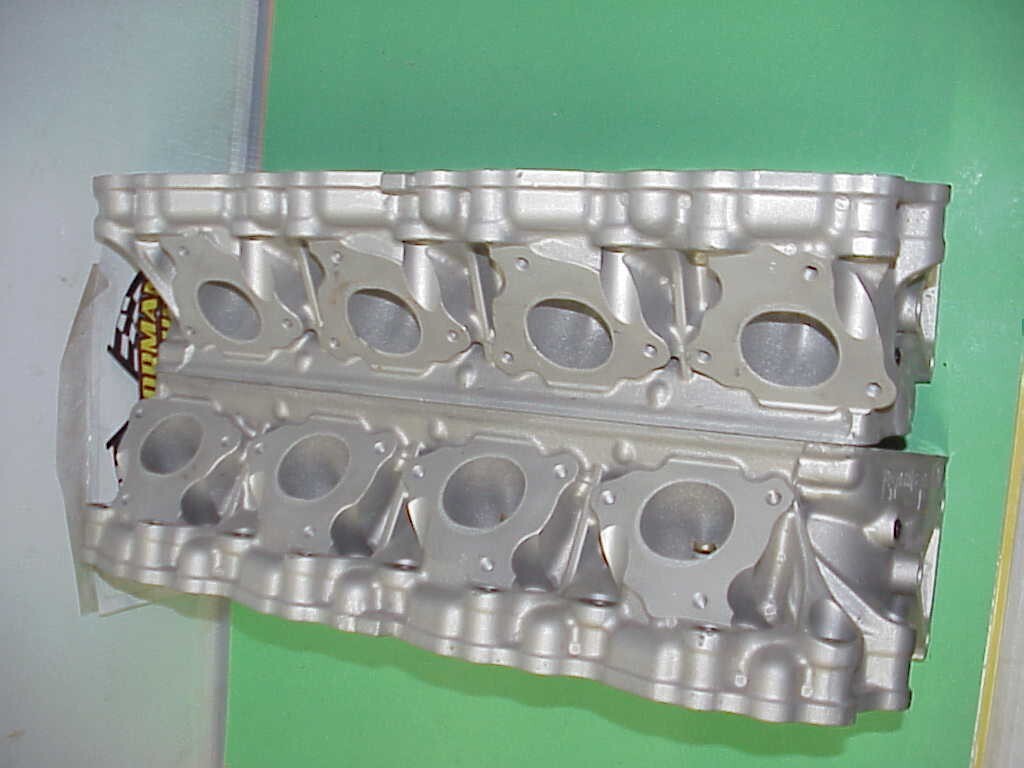 2 FR9 RY45 Aluminum Bare Roush Yates Ford Racing Cylinder Heads NASCAR