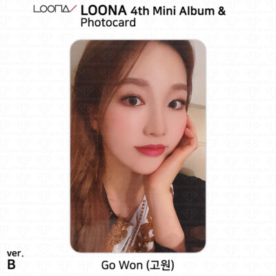 LOONA 4th Mini Album & Official Photocard Calendar Version B C