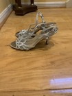 Sandals Women's 8.5MSilver Glitter Bridal Party — photo 2