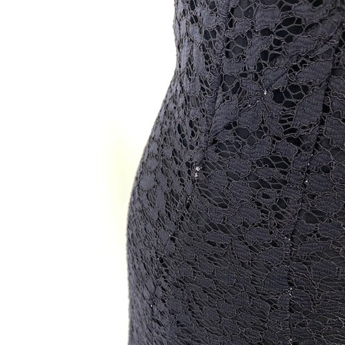 Whistles Eve Short Lace Dress Navy Blue Size 10 UK Women’s Evening Wedding - Picture 9 of 20