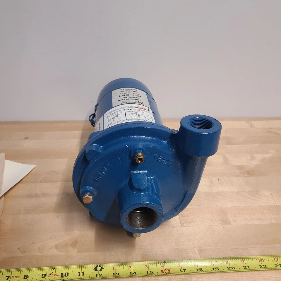 Unitra EC-051 EC Cast Iron Centrifugal Pumps, 1/2 Hp. 115/230 V, 1 Ph 3850 RPM - Image 3 of 4