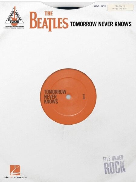 The Beatles Tomorrow Never Knows Guitar Tab Sheet Music Lyrics 14 Songs Book For Sale Online Ebay