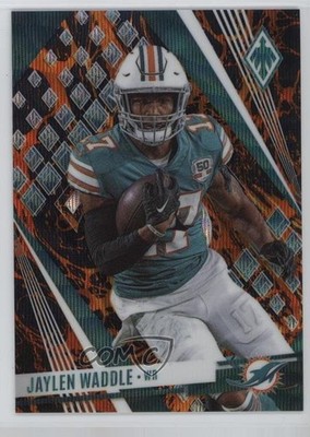 2023 Panini Phoenix Lava SP Variation 67/150 Jaylen Waddle #92 0rd2