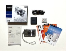 SONY Cyber-shot DSC-WX100 Silver Compact Digital Camera No English Menu Japan