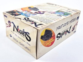NIGHTS INTO DREAMS CONTROL PAD BUNDLE COMPLETE CIB Reg Card VGC Disc Sega Saturn