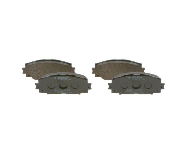 Bosch 0 986 494 198 Bremsbelagsatz, Scheibenbremse FüR Lexus Toyota-image