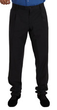 Dolce & Gabbana Gray Dress Trouser VENTANNI Dress Men's Pants