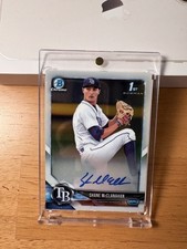 Shane Mclanahan 1st Bowman Chrome Auto #CDA-SM