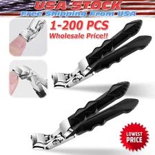 Extra Large Nail Clippers For Thick Nails Heavy Duty Stainless Professional lot