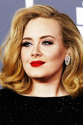 Adele Sexy Red Lips 4x6 Picture Celebrity Print