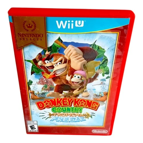 Donkey Kong Country: Tropical Freeze (Nintendo Wii U, 2014) Complete with Manual