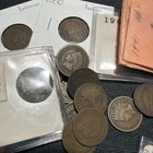 Indian Cent Roll of 50 Coins Mixed Years Good to Better Condition