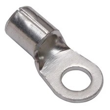 Burndy Yad8cm5e10 One-Hole Compression Lug, 8 Awg Max, 10 Stud, Long Barrel,