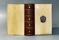 1800s Vintage Holy Bible Old New Testament Prayer Book Eyre & Spottiswoode