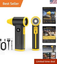 130,000 RPM Cordless Electric Air Duster - 8-Speed, Fast Charging Eco-Friendly
